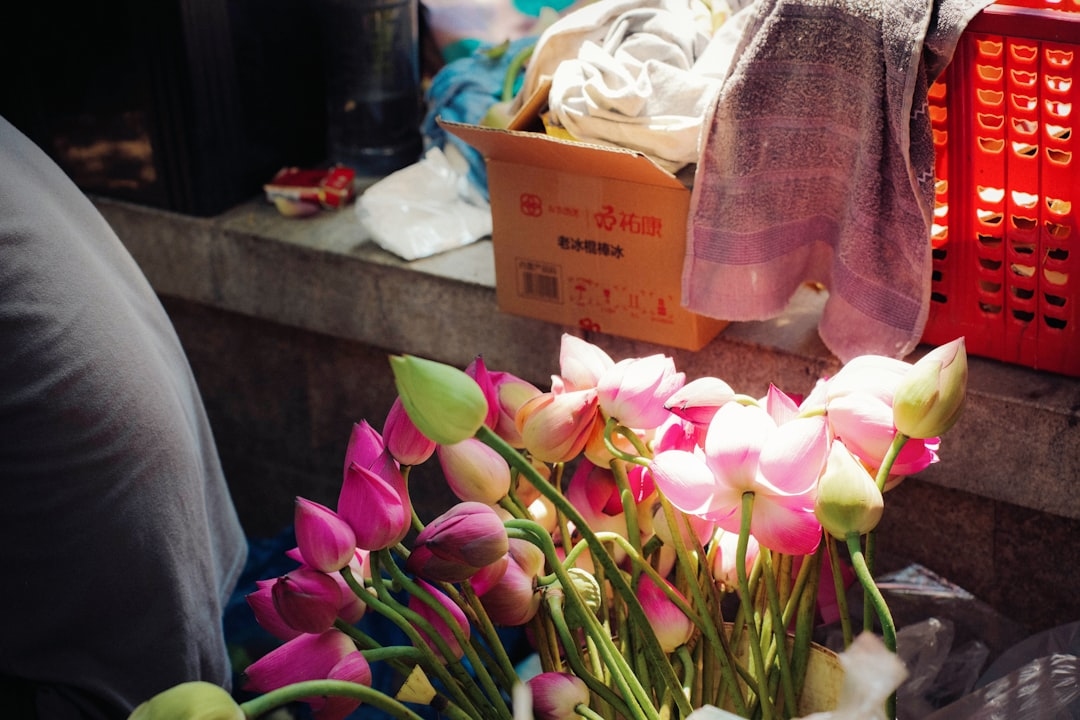 Flowers that don’t stain clothes or counters